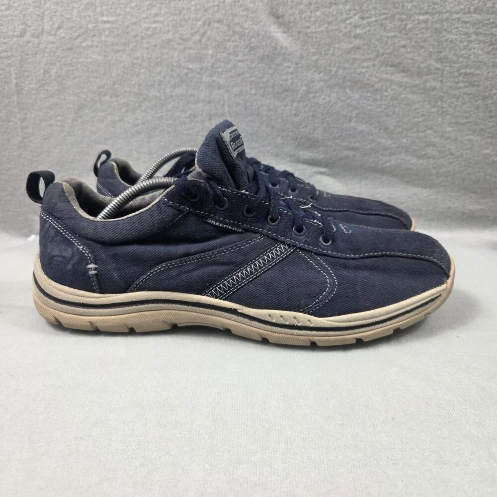 Skechers Men's Blue and Navy Trainers